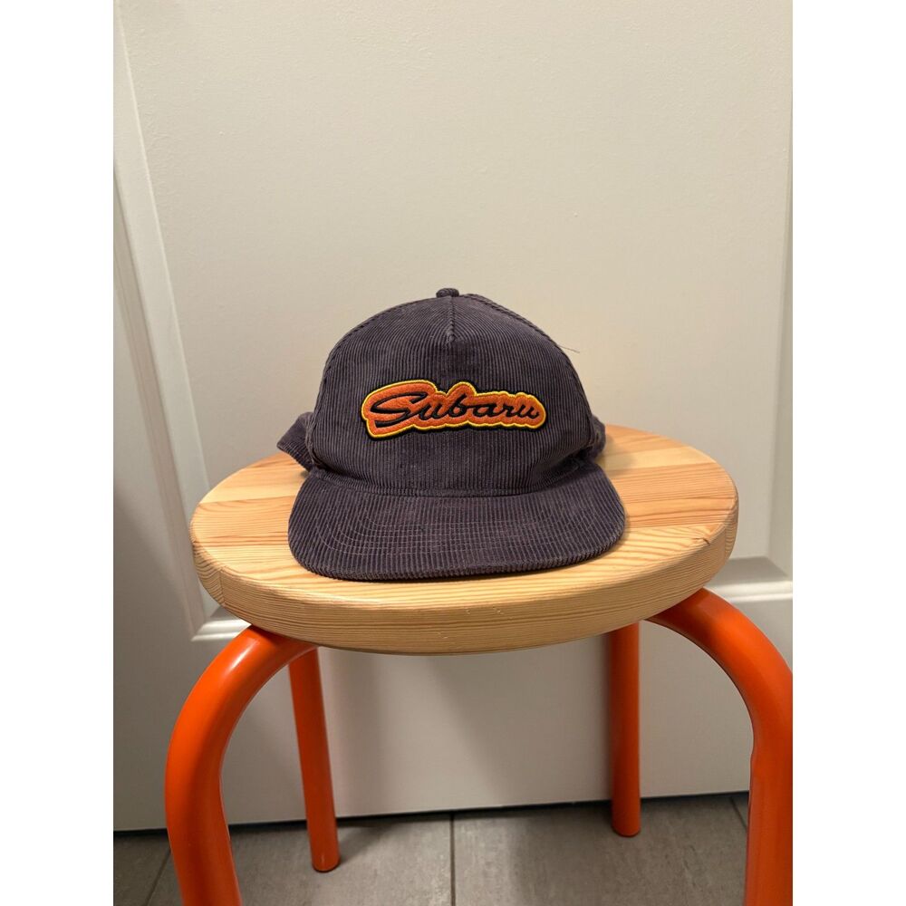 Subaru corduroy snapback